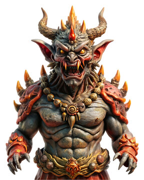 Viking warriors with burning eyes