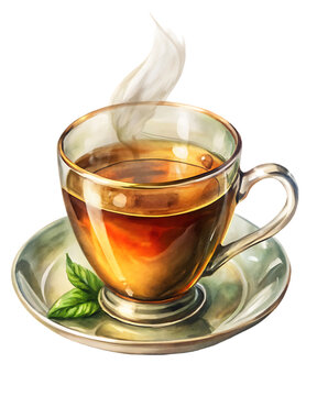 hot and fresh tea