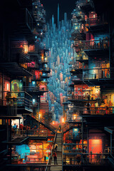 Captivating Pixelated Perspectives: Expressing Stories Digitally