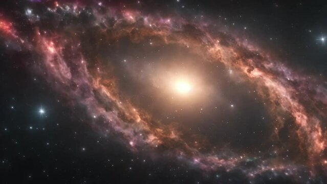 The galactic space view is vast