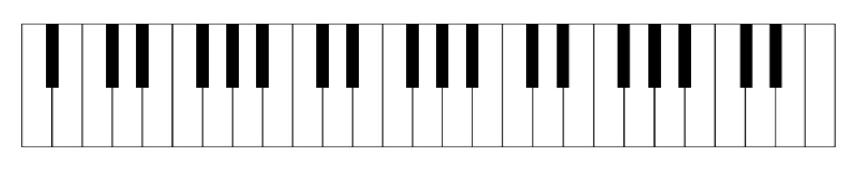 Klavier Tasten © Waler