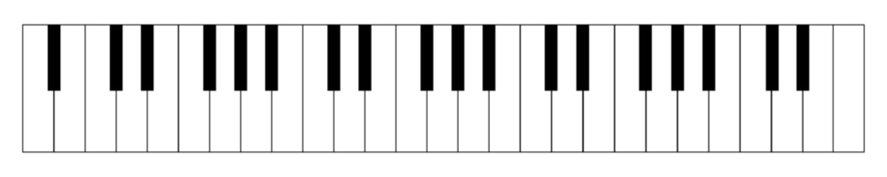 Klavier Tasten