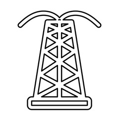 Construction Icon Outline Style
