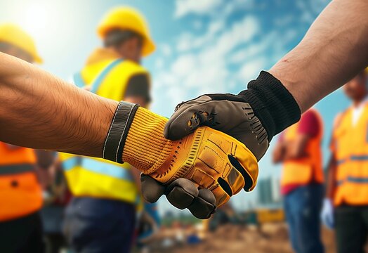 Construction Worker Hands Images