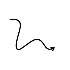 Hand Drawn Arrow Decorative Design