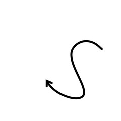 Hand Drawn Arrow Decorative Design