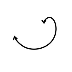 Hand Drawn Arrow Decorative Design