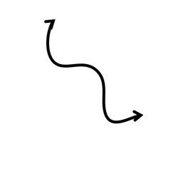 Hand Drawn Arrow Decorative Design