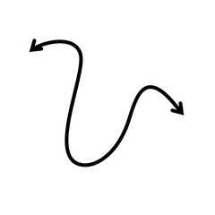 Hand Drawn Arrow Decorative Design