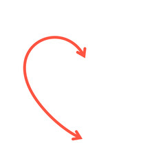 Hand Drawn Arrow Decorative Design