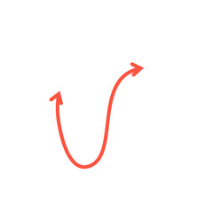 Hand Drawn Arrow Decorative Design