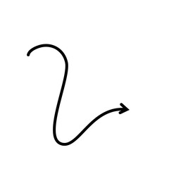 Hand Drawn Arrow Decorative Design