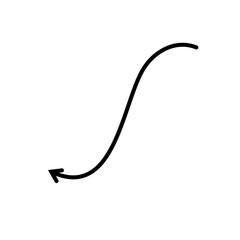 Hand Drawn Arrow Decorative Design