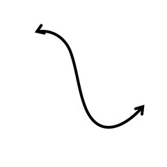 Hand Drawn Arrow Decorative Design