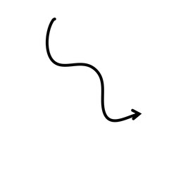 Hand Drawn Arrow Decorative Design