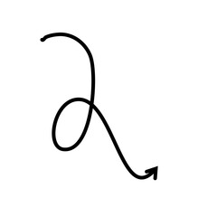 Hand Drawn Arrow Decorative Design