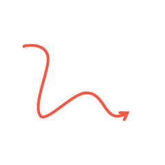 Hand Drawn Arrow Decorative Design