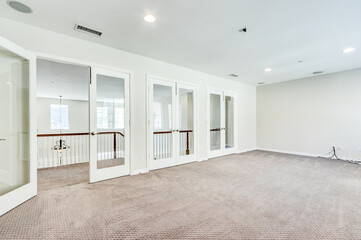 empty room with window