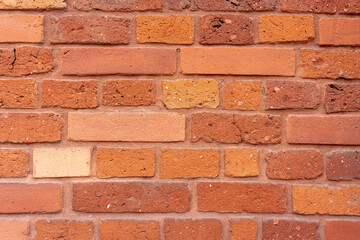 Orange brick background - brick wall 