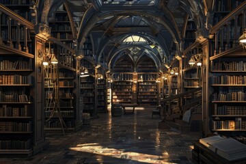 Ancient Library Mystique