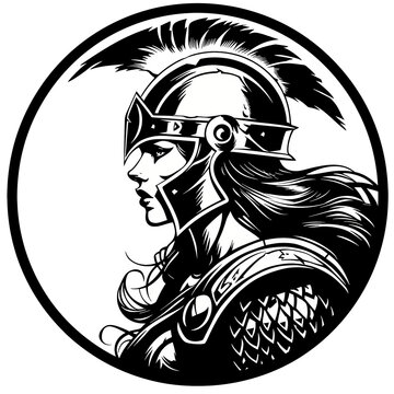 Valkyrie Icon 2D Logo