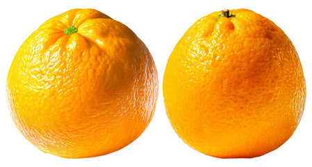orange fruits on Transparent Background