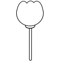 Flower doodle.