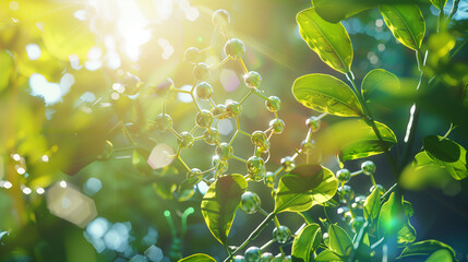 biology science in natural cosmetic