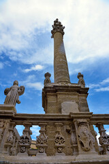 Column of Saint Andrew the Apostle Presicce-Acquarica Lecce Puglia Italy