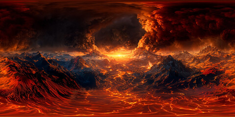 Volcanic Earth v2 8K VR 360 Spherical Panorama