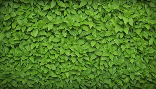 a green natural plant background