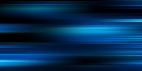 Light and stripes moving fast over dark background