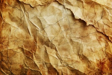 Grunge crumpled paper background. Old paper texture.