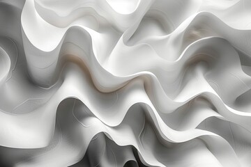 An abstract white background. A gray background.