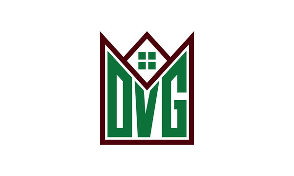 OVG initial letter builders real estate logo design vector. construction, housing, home marker, property, building, apartment, flat, compartment, business, corporate, house rent, rental, commercial