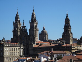 Fototapeta premium Santiago de Compostela, Galicia, España