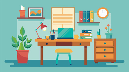 a desk vector illustration design 5.eps