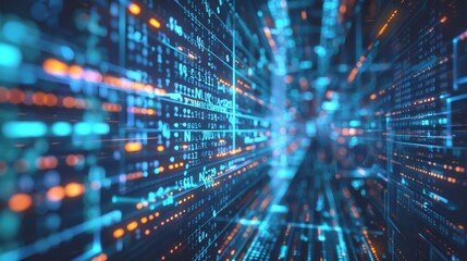 The speed and efficiency of futuristic data processing 