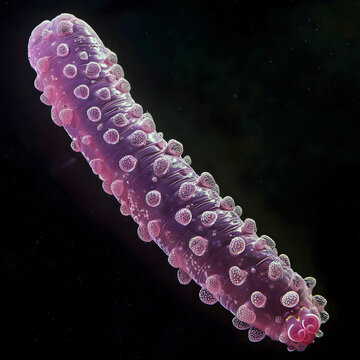 Germs Bacteria . Biology, Science microscopic medicine. treatment, Health care medication, infectious agent . Generative AI ,	