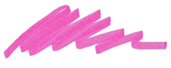 Transparent png of Stroke drawn with pink marker	