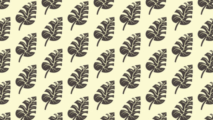 Background with a repeating pattern in the shape of a leaf. Seamless background with repeating pattern. Fabric, background, leaf, environment, nature.