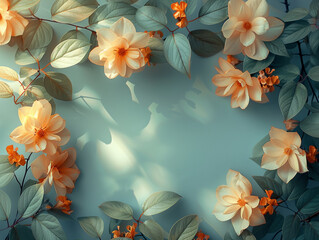 floral background
