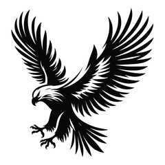 Fototapeta premium Vector illustration logo of eagle 