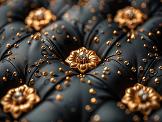 black and gold background
