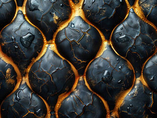 black and gold background