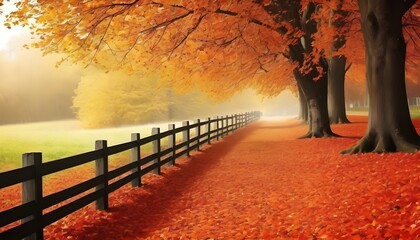 background with autumn theme