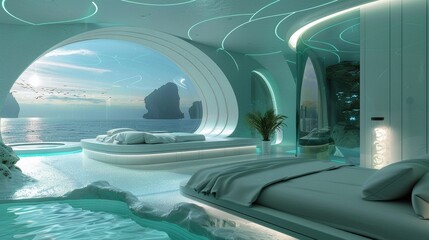 Sanctuary of high-tech luxury