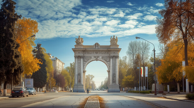 Chisinaus Triumph Arch