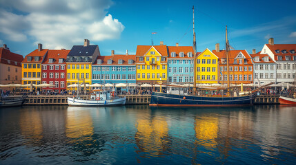 Copenhagens Colorful Harbors