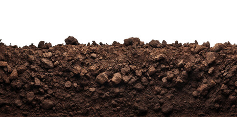 Black soil cut out
